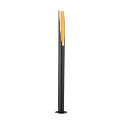 Eglo - Lámpara LED de pie 1xGU10/4,7W/230V negro/dorado