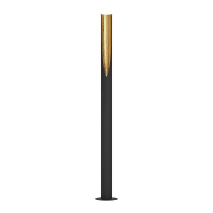 Eglo - Lámpara LED de pie 1xGU10/4,7W/230V negro/dorado