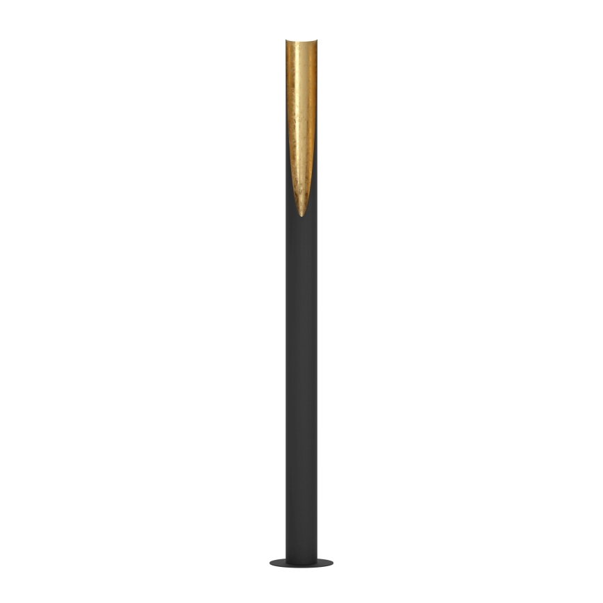 Eglo - Lámpara LED de pie 1xGU10/4,7W/230V negro/dorado
