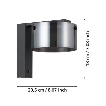 Eglo - Aplique de pared LED regulable LED/7,2W/230V