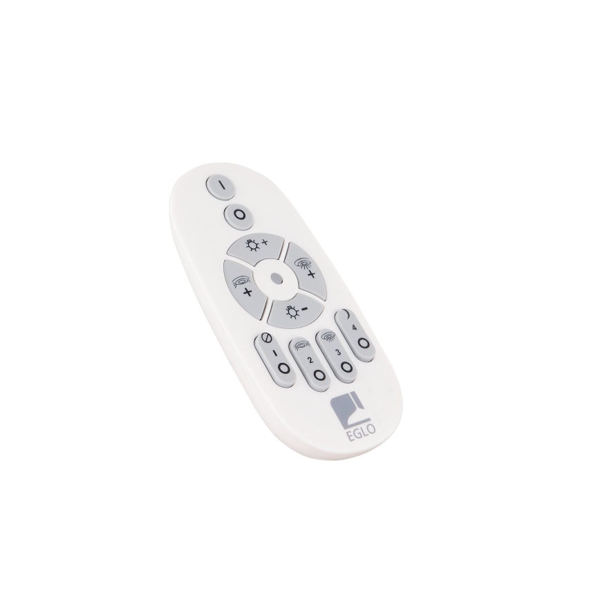 Eglo - Lámpara de araña LED regulable LED/57,5W/230V 3000K negro + control remoto