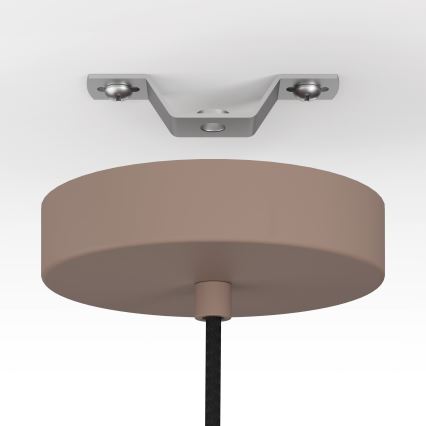 Eglo - Lámpara colgante 1xE27/40W/230V marrón