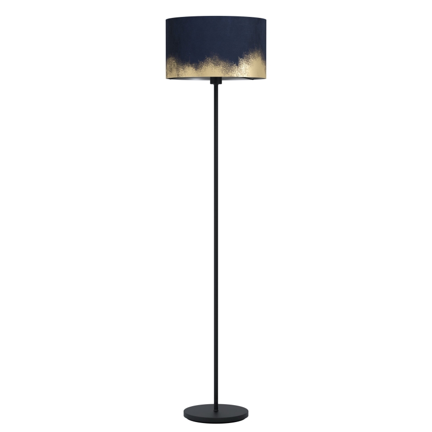 Eglo - Lámpara de pie 1xE27/40W/230V azul/dorado