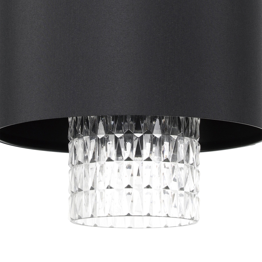 Eglo - Lámpara colgante 1xE27/40W/230V negro