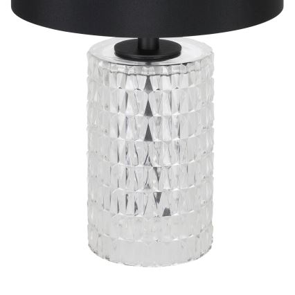 Eglo - Lámpara de mesa 1xE27/40W/230V negro