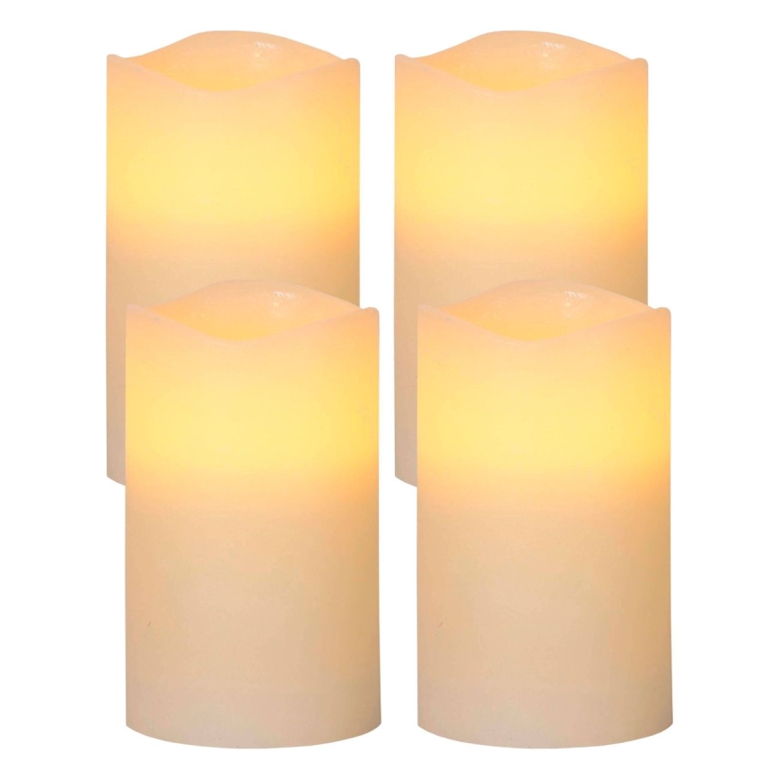 Eglo - SET 4x Decoración de Navidad LED 1xLED/0,066W/3xAAA beige