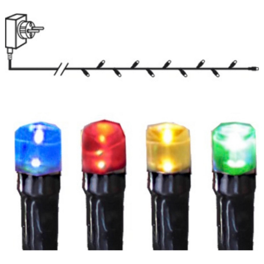 Eglo - Guirnalda LED para exterior, 160 LEDs, 26 m, IP44, multicolor