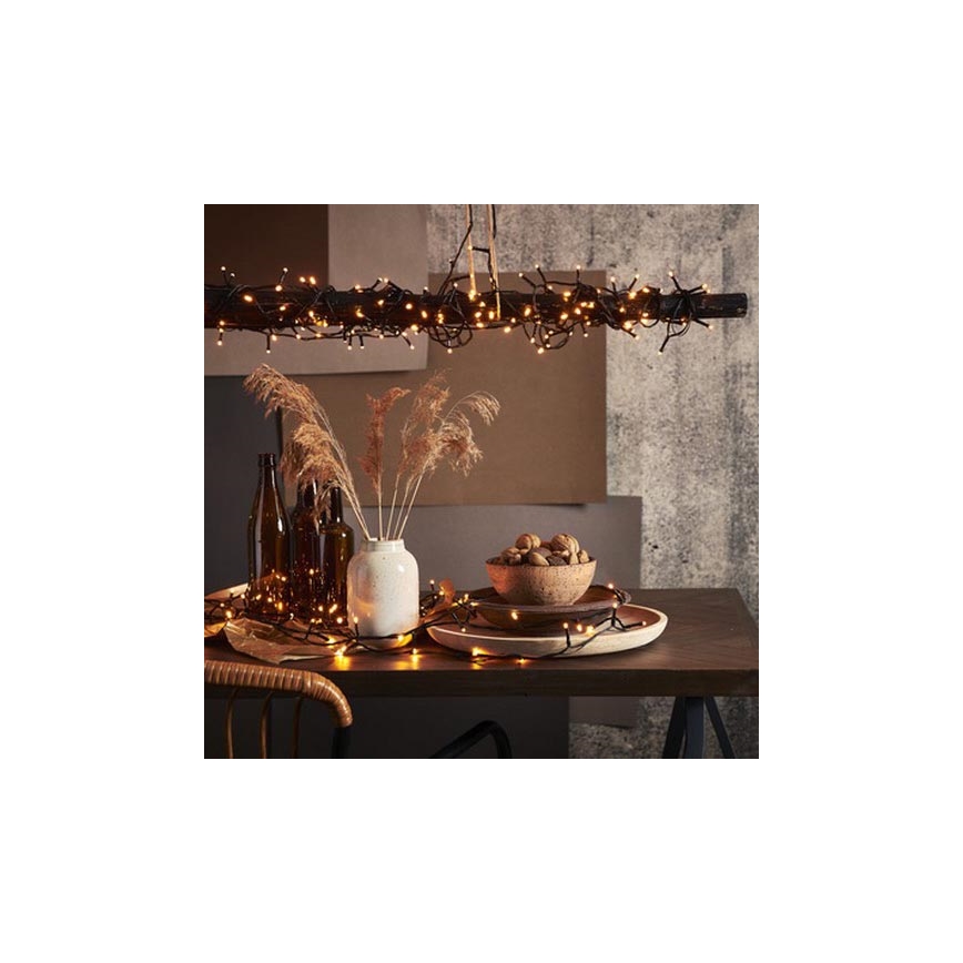 Eglo - Cadena LED de Navidad para exteriores 360xLED 30,2m IP44 blanco cálido