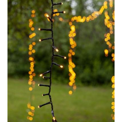 Eglo - Guirnalda LED para exterior 800 LED 21 m IP44 blanco cálido