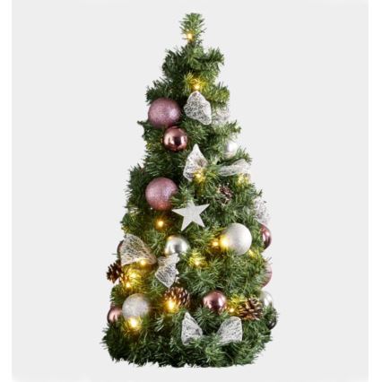 Eglo - Decoración de Navidad LED 42xLED/0,064W/3xAA
