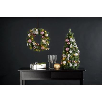 Eglo - Decoración de Navidad LED 42xLED/0,064W/3xAA