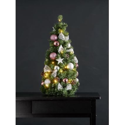Eglo - Decoración de Navidad LED 42xLED/0,064W/3xAA