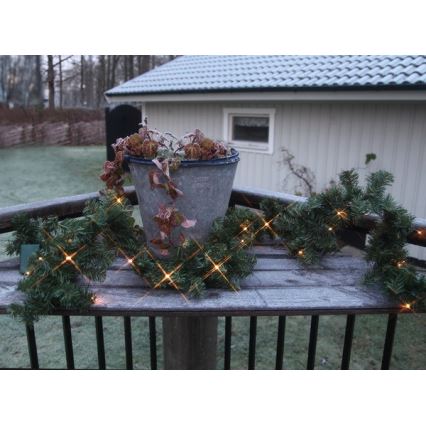Eglo - Decoración de Navidad LED para exteriores 30xLED/0,064W/3xAA IP44