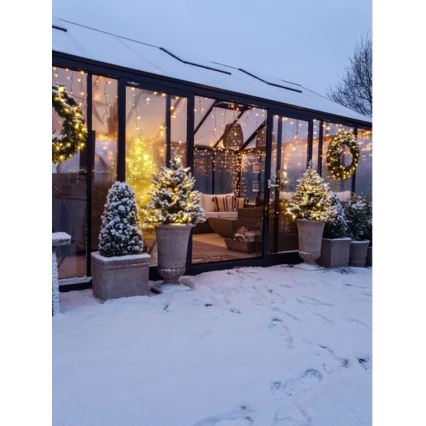 Eglo - Corona de Navidad LED de exterior 60xLED/0,018W/3/230V IP44