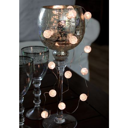 Eglo - Cadena de luces de Navidad LED 15xLED/3xAA 1,4m