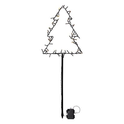 Eglo - LED Decoración navideña exterior LED/3xAA IP44 árbol