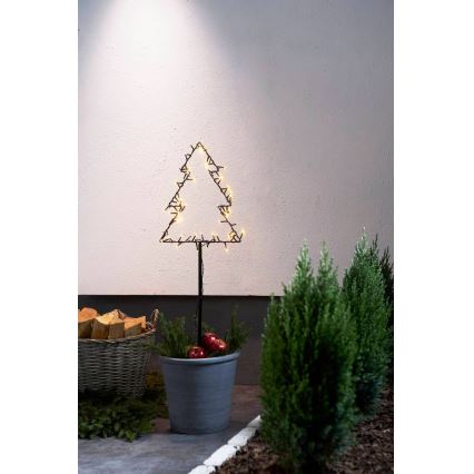 Eglo - LED Decoración navideña exterior LED/3xAA IP44 árbol