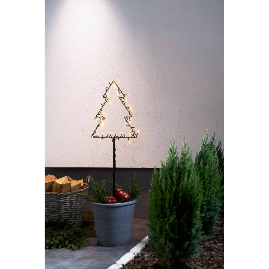 Eglo - LED Decoración navideña exterior LED/3xAA IP44 árbol