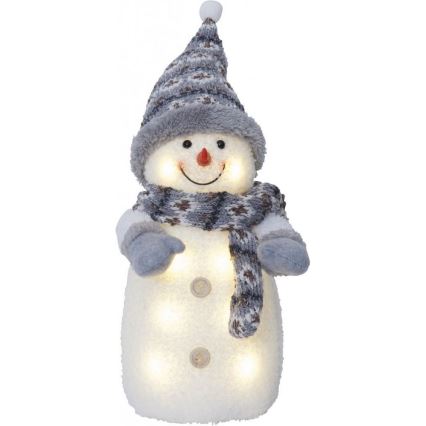 Eglo - Decoración LED de Navidad 8xLED/0,06W/3xAA gris