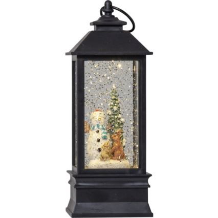 Eglo - Decoración LED de Navidad 1xLED/0,064W/3xAAA negro