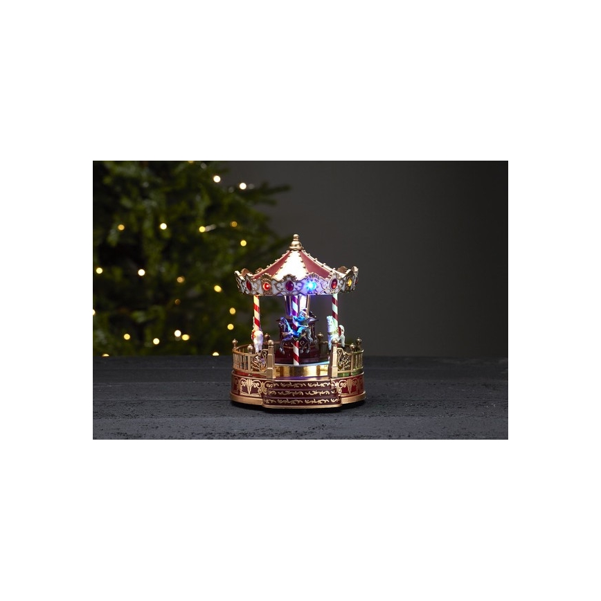 Eglo - Decoración de Navidad LED 13xLED/0,03W/3xAA