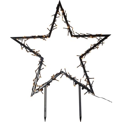 Eglo 411355 - Decoración navideña LED exterior SPIKY 140xLED/0,066W/31V/230V 73x60 cm IP44