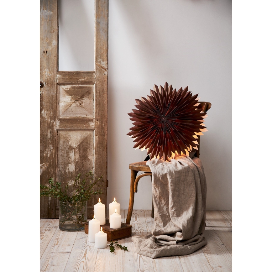 Eglo - Decoración navideña marrón