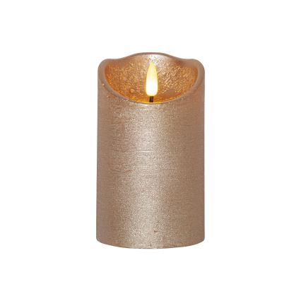 Eglo 411499 - Vela LED FLAMME RUSTIC LED/2xAA dorada