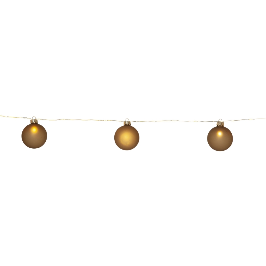 Eglo 411557 - Cadena de Navidad BLISS 22xLED/3xAA 2,6m blanco cálido
