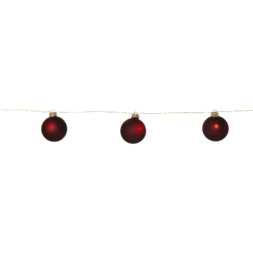 Eglo 411559 - Cadena de Navidad BLISS 22xLED/3xAA 2,6m blanco cálido