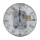 Eglo 41186 - Reloj de pared Vintage tarjeta postal