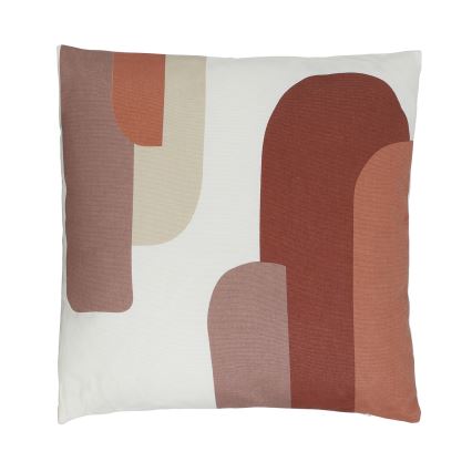 Eglo 420007 - Cojín decorativo CHEVERY 45x45 cm blanco/rojo