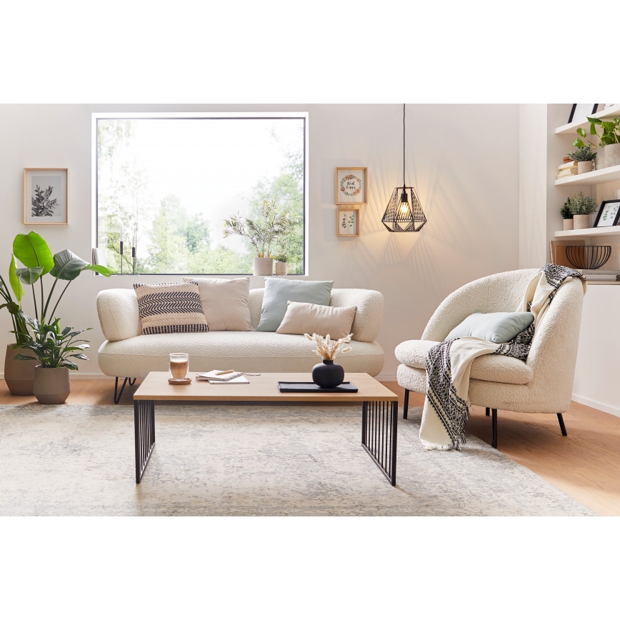 Eglo 420021 - Cojín decorativo ILES 30x50 cm beige