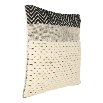 Eglo 420049 - Cojín decorativo CHEVERY 50x50 cm crema/negro