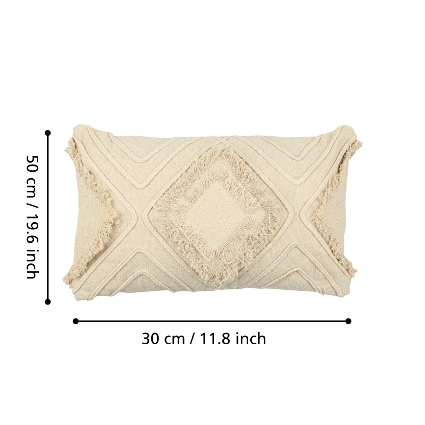 Eglo 420057 - Cojín decorativo CHEVERY 30x50 cm beige