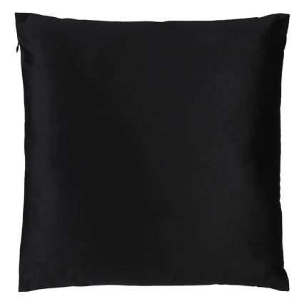 Eglo - Almohada decorativa 45x45 cm negro/plata