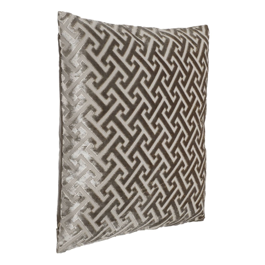 Eglo - Almohada decorativa 45x45 cm beige
