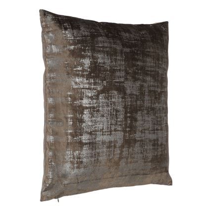 Eglo - Almohada decorativa 45x45 cm marrón