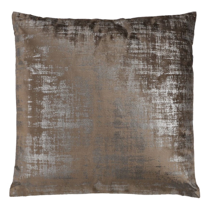 Eglo - Almohada decorativa 45x45 cm marrón