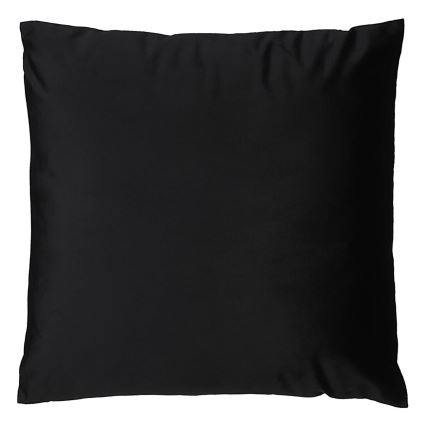 Eglo - Almohada decorativa 45x45 cm negro/dorado