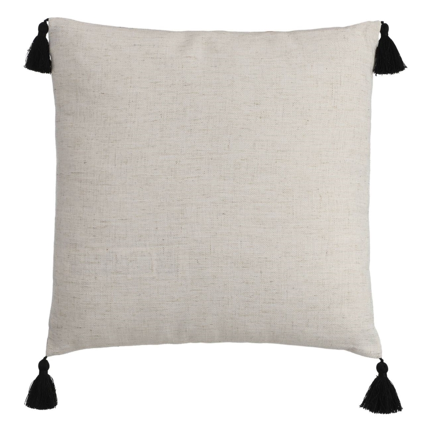 Eglo 420079 - Cojín decorativo CHEVERY 45x45 cm beige/negro