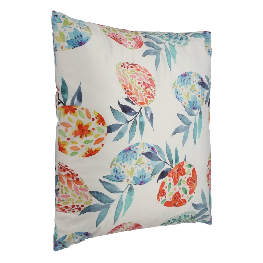 Eglo 420101 - Cojín decorativo GEBENG 45x45 cm azul/rojo