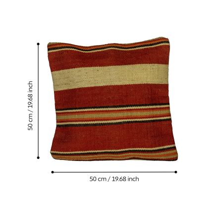 Eglo 420105 - Cojín decorativo CHEVERY 50x50 cm rojo