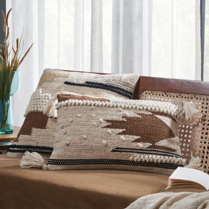 Eglo 420108 - Cojín decorativo CHEVERY 45x45 cm beige