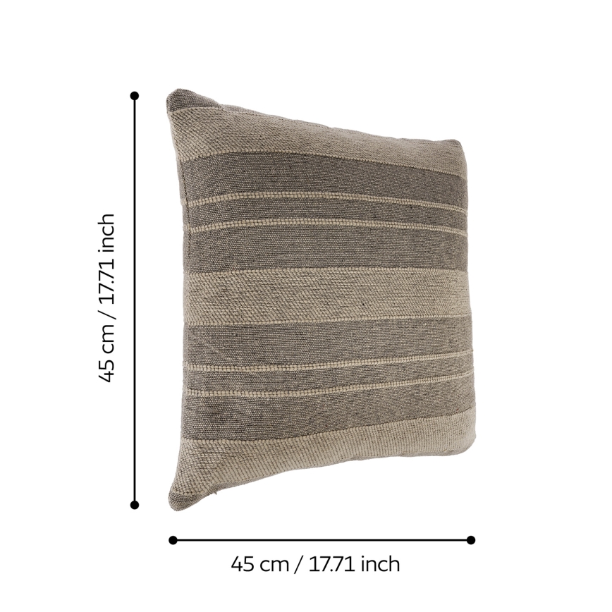 Eglo 420125 - Cojín decorativo CHEVERY 45x45 cm marrón