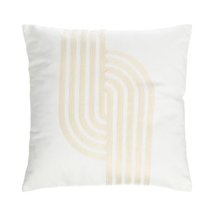 Eglo 420241 - Cojín decorativo BERHALA 45x45 cm blanco/beige