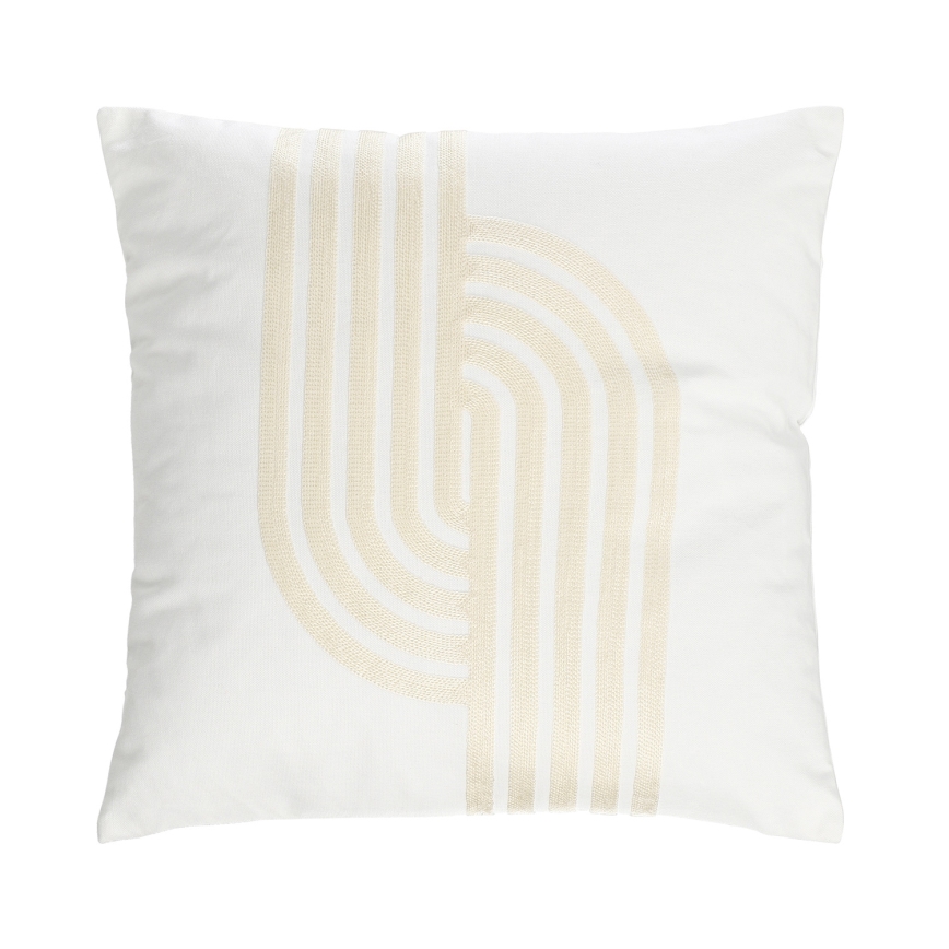 Eglo 420241 - Cojín decorativo BERHALA 45x45 cm blanco/beige