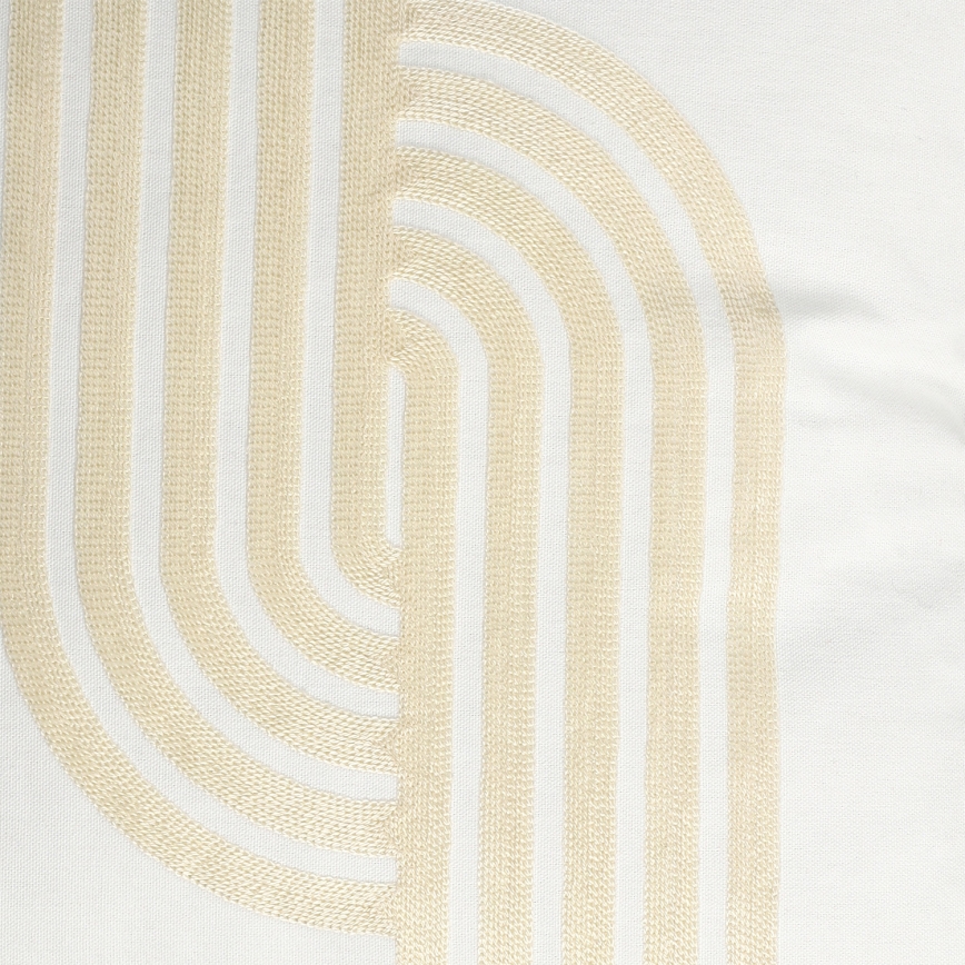 Eglo 420241 - Cojín decorativo BERHALA 45x45 cm blanco/beige