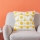 Eglo 420245 - Cojín decorativo TSUNAN 45x45 cm amarillo