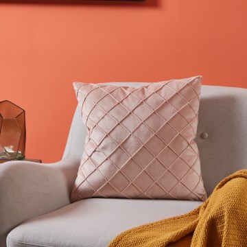 Eglo 420253 - Cojín decorativo SHOURA 45x45 cm rosa